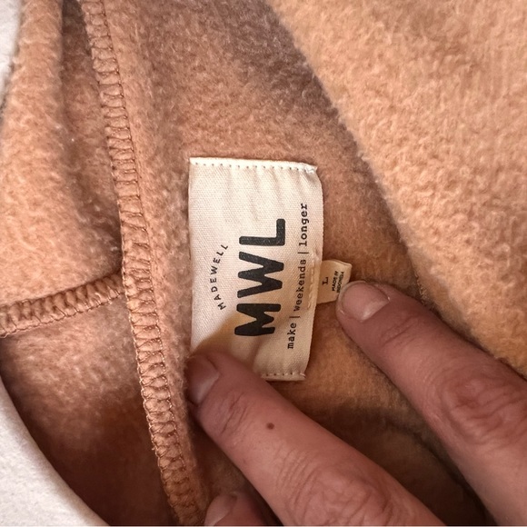 MWL Ribbed Funnelneck Sweatshirt - Picture 7 of 7